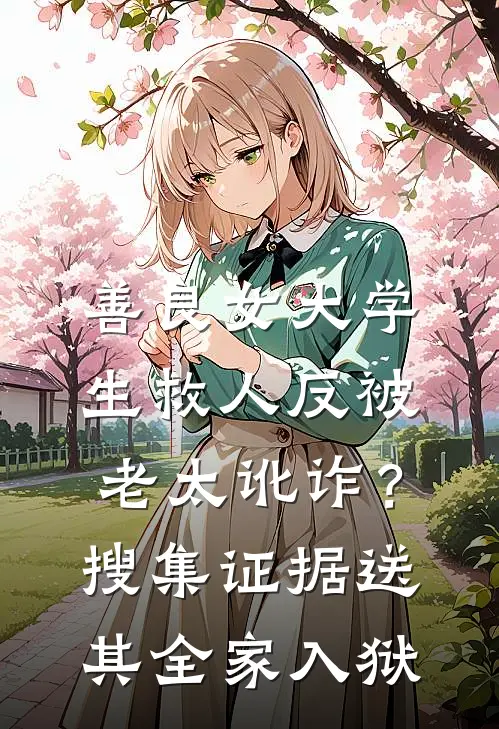 善良女大学生救人反被老太讹诈？搜集证据送其全家入狱