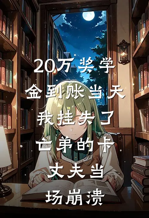 20万奖学金到账当天，我挂失了亡弟的卡，丈夫当场崩溃