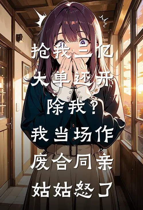 抢我三亿大单还开除我？我当场作废合同，亲姑姑怒了
