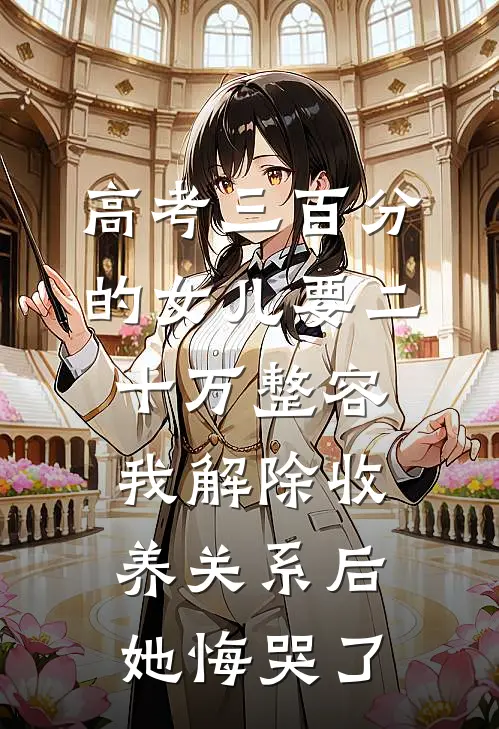 高考三百分的女儿要二十万整容，我解除收养关系后她悔哭了