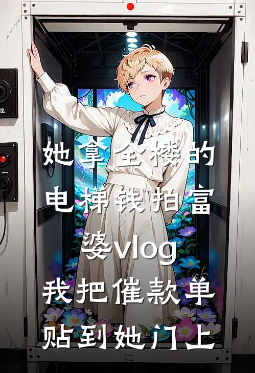 她拿全楼的电梯钱拍富婆vlog，我把催款单贴到她门上