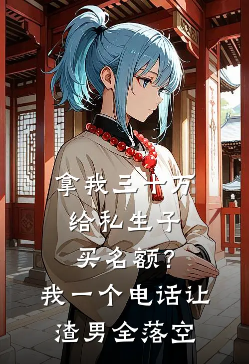 拿我三十万给私生子买名额？我一个电话让渣男全落空