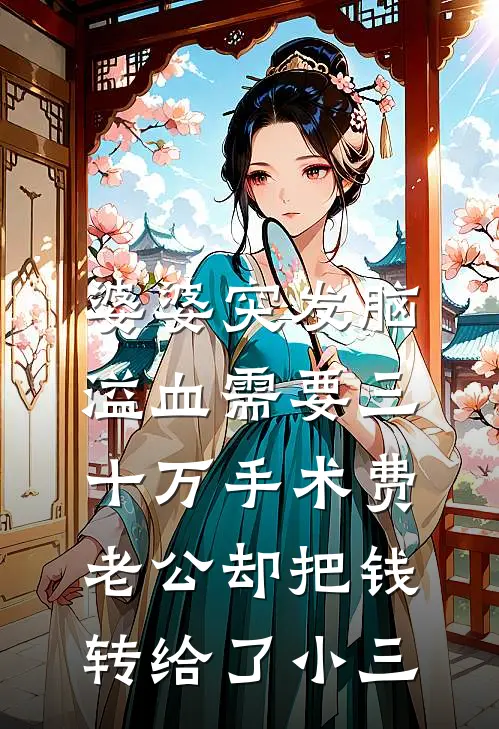 婆婆突发脑溢血需要三十万手术费，老公却把钱转给了小三