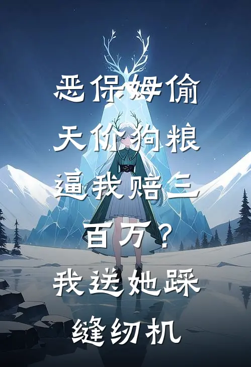 恶保姆偷天价狗粮，逼我赔三百万？我送她踩缝纫机