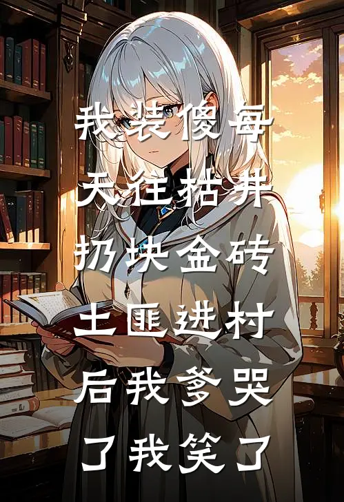 我装傻每天往枯井扔块金砖，土匪进村后我爹哭了我笑了