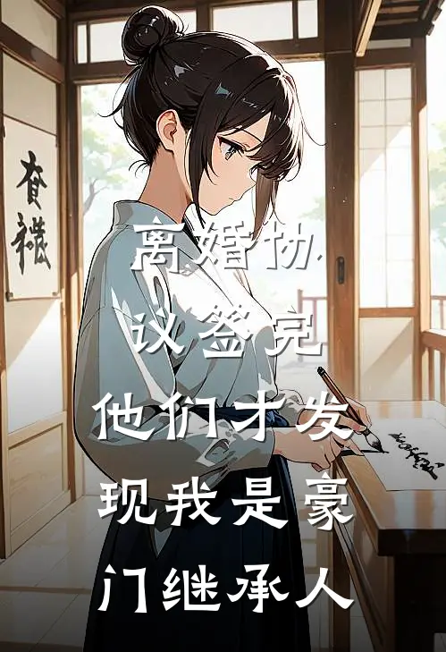离婚协议签完，他们才发现我是豪门继承人