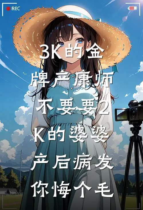 3K的金牌产康师不要要2K的婆婆，产后病发你悔个毛