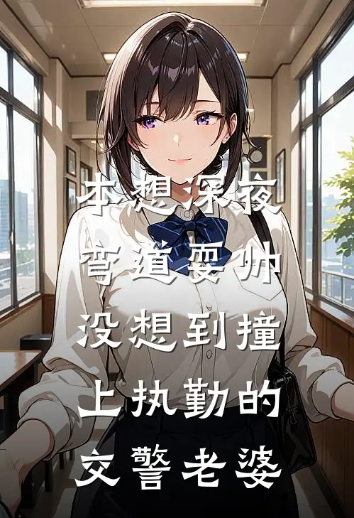 本想深夜弯道耍帅，没想到撞上执勤的交警老婆