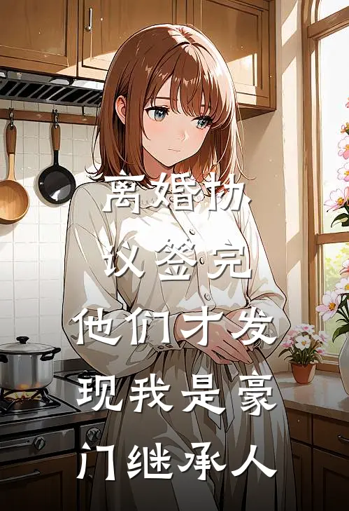 离婚协议签完，他们才发现我是豪门继承人