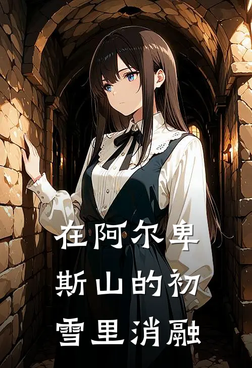 在阿尔卑斯山的初雪里消融