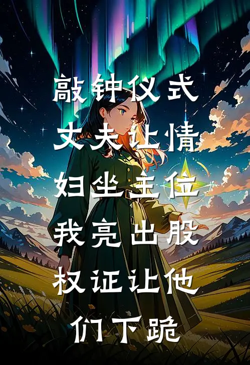 敲钟仪式丈夫让情妇坐主位，我亮出股权证让他们下跪