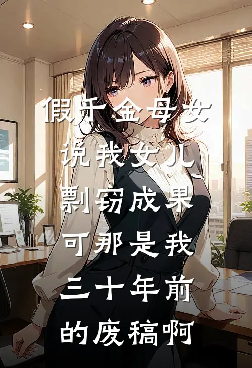 假千金母女说我女儿剽窃成果，可那是我三十年前的废稿啊