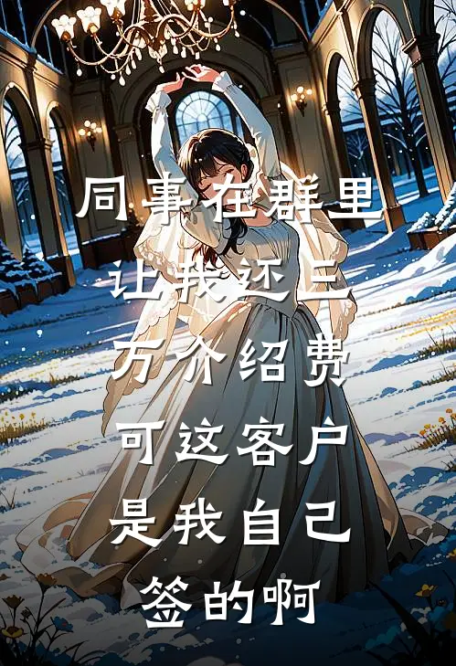 同事在群里让我还三万介绍费，可这客户是我自己签的啊