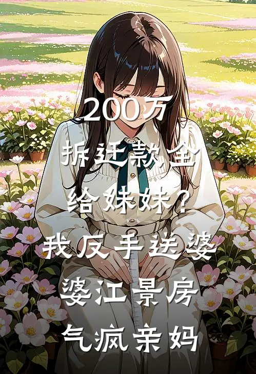 200万拆迁款全给妹妹？我反手送婆婆江景房，气疯亲妈