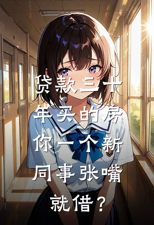 贷款三十年买的房，你一个新同事张嘴就借？