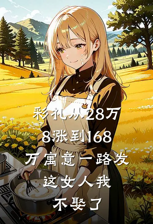 彩礼从28万8涨到168万寓意一路发，这女人我不娶了