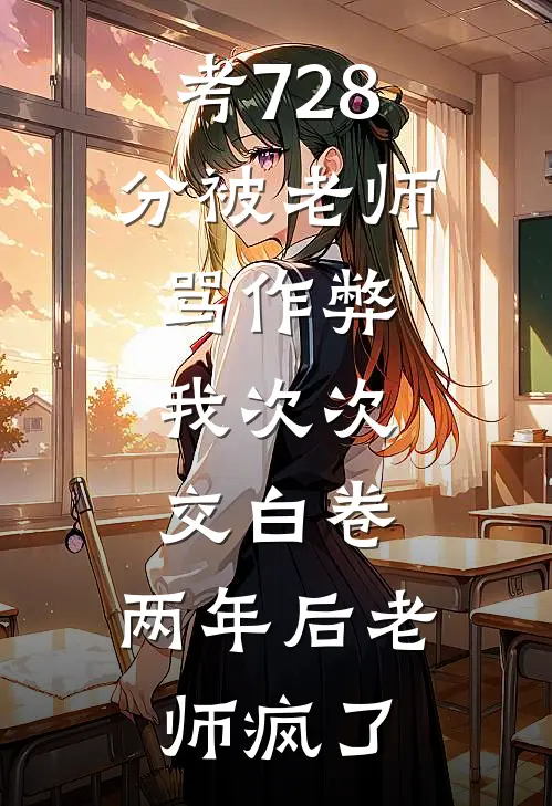 考728分被老师骂作弊，我次次交白卷，两年后老师疯了