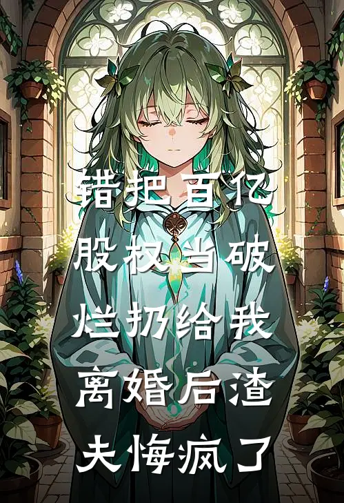 错把百亿股权当破烂扔给我，离婚后渣夫悔疯了