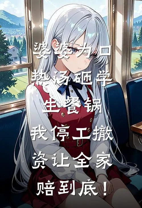 婆婆为口热汤砸学生餐锅，我停工撤资让全家赔到底！