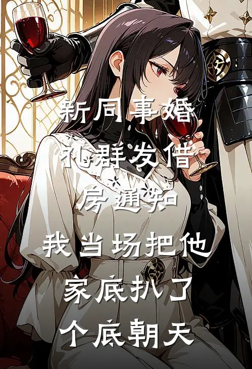新同事婚礼群发借房通知，我当场把他家底扒了个底朝天