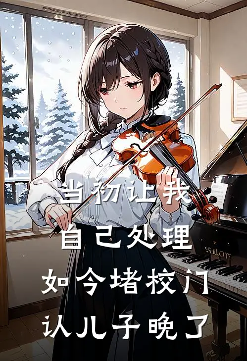 当初让我自己处理，如今堵校门认儿子晚了