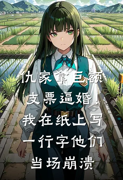 仇家拿巨额支票逼婚！我在纸上写一行字，他们当场崩溃