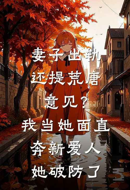 妻子出轨还提荒唐意见？我当她面直奔新爱人，她破防了