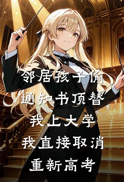 邻居孩子偷通知书顶替我上大学，我直接取消重新高考