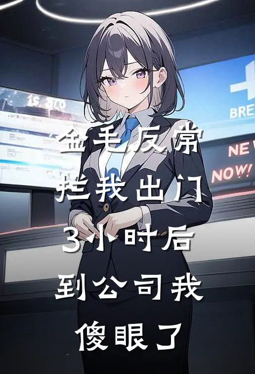 金毛反常拦我出门，3小时后到公司我傻眼了