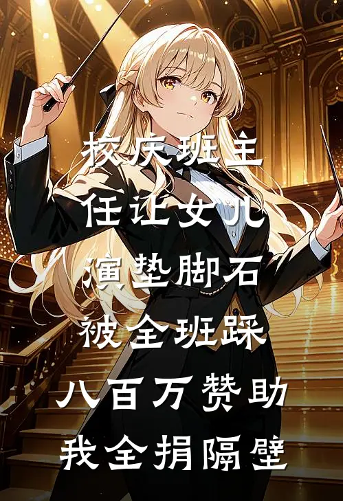 校庆班主任让女儿演“垫脚石”被全班踩，八百万赞助我全捐隔壁