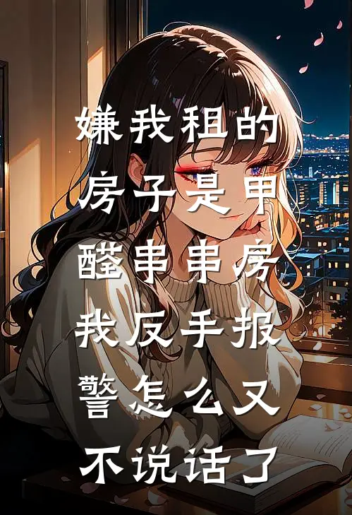 嫌我租的房子是甲醛串串房，我反手报警怎么又不说话了