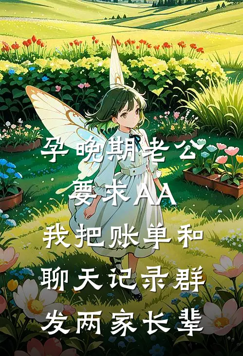 孕晚期老公要求AA，我把账单和聊天记录群发两家长辈