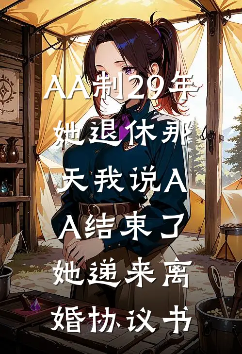 AA制29年，她退休那天我说AA结束了，她递来离婚协议书