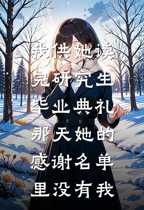 我供她读完研究生，毕业典礼那天她的感谢名单里没有我