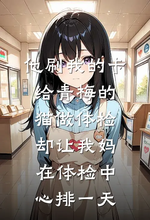 他刷我的卡给青梅的猫做体检，却让我妈在体检中心排一天