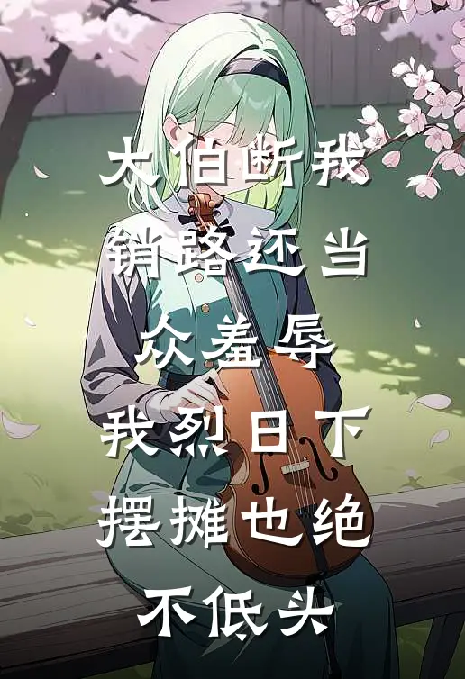 大伯断我销路还当众羞辱，我烈日下摆摊也绝不低头