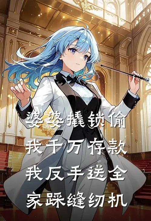 婆婆撬锁偷我千万存款，我反手送全家踩缝纫机