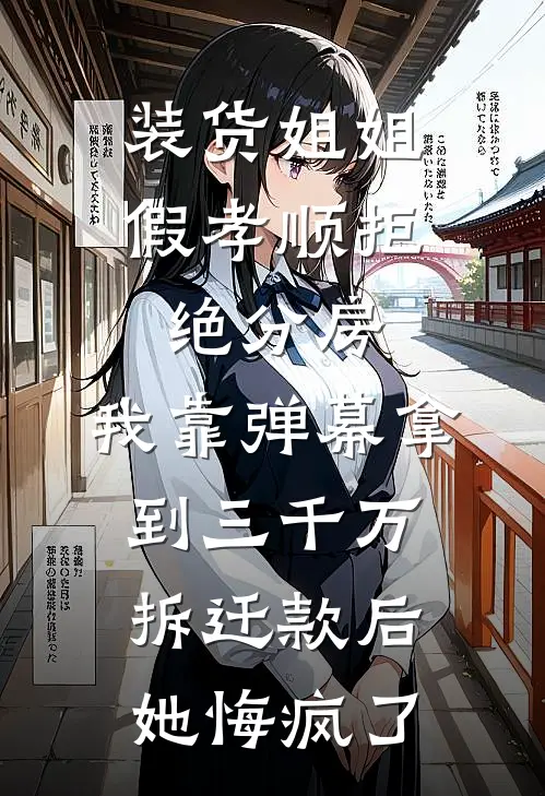 装货姐姐假孝顺拒绝分房，我靠弹幕拿到三千万拆迁款后她悔疯了
