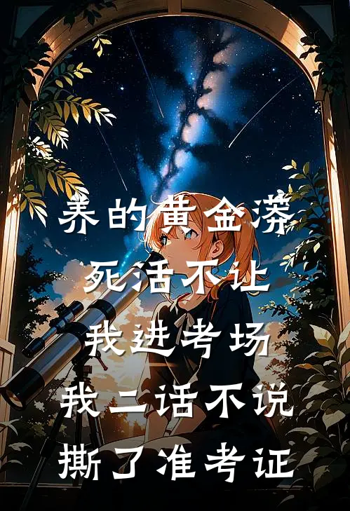 养的黄金蟒死活不让我进考场，我二话不说撕了准考证