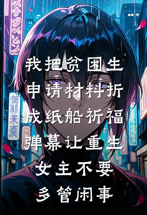 我把贫困生申请材料折成纸船祈福，弹幕让重生女主不要多管闲事
