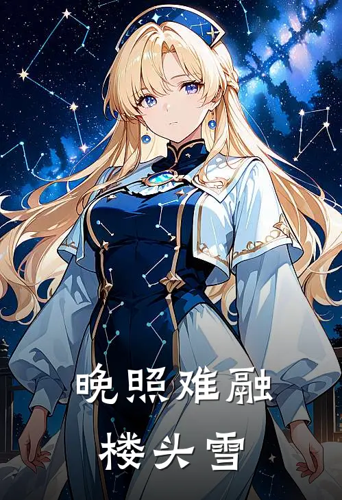 晚照难融楼头雪