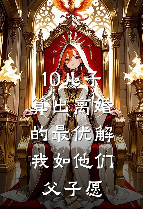 10儿子算出离婚的最优解，我如他们父子愿