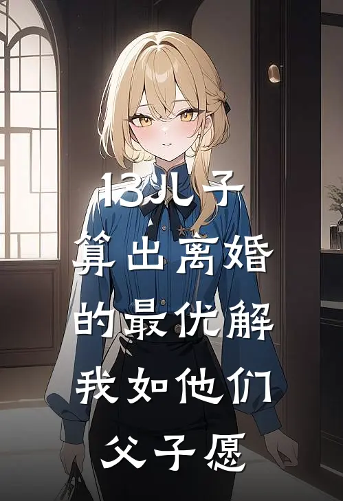 13儿子算出离婚的最优解，我如他们父子愿