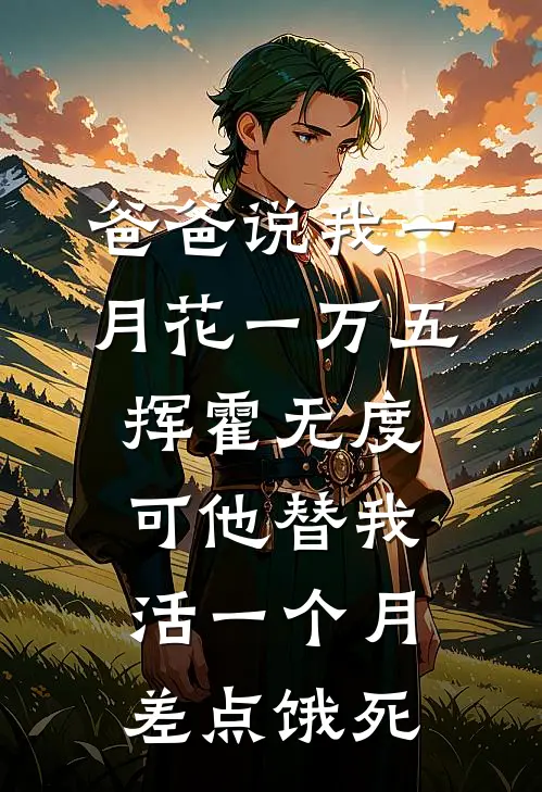 爸爸说我一月花一万五挥霍无度，可他替我活一个月差点饿死
