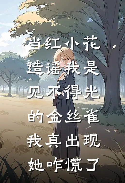 当红小花造谣我是见不得光的金丝雀,我真出现她咋慌了