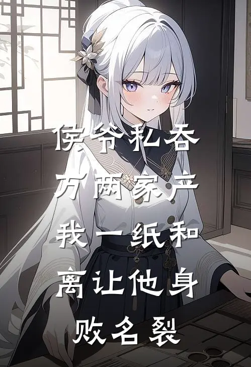 侯爷私吞万两家产,我一纸和离让他身败名裂