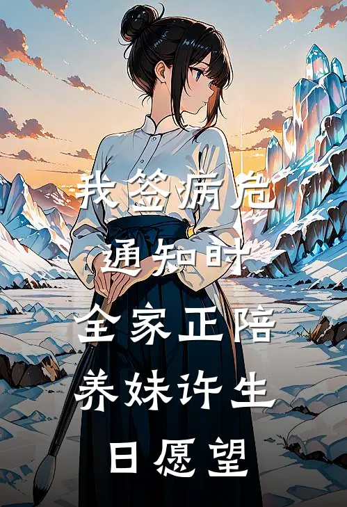 我签病危通知时，全家正陪养妹许生日愿望