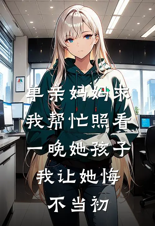单亲妈妈求我帮忙照看一晚她孩子，我让她悔不当初
