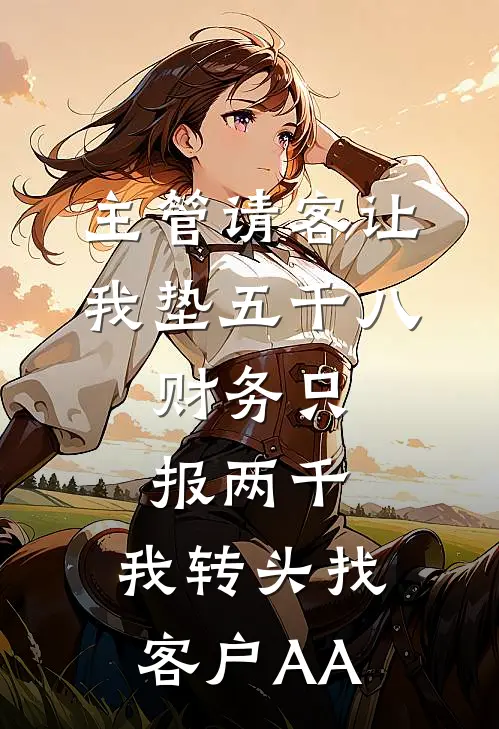 主管请客让我垫五千八,财务只报两千,我转头找客户AA
