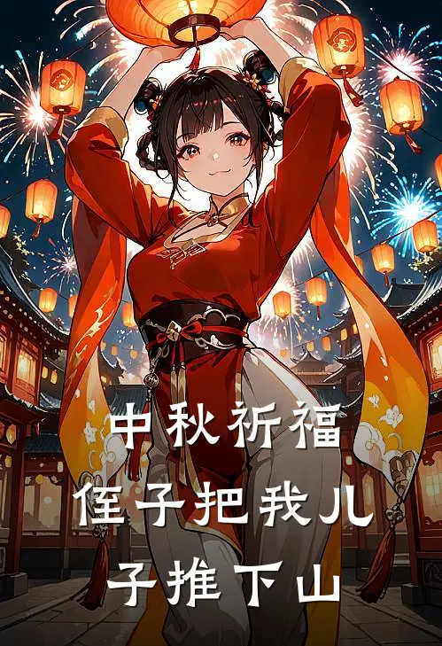 中秋祈福,侄子把我儿子推下山